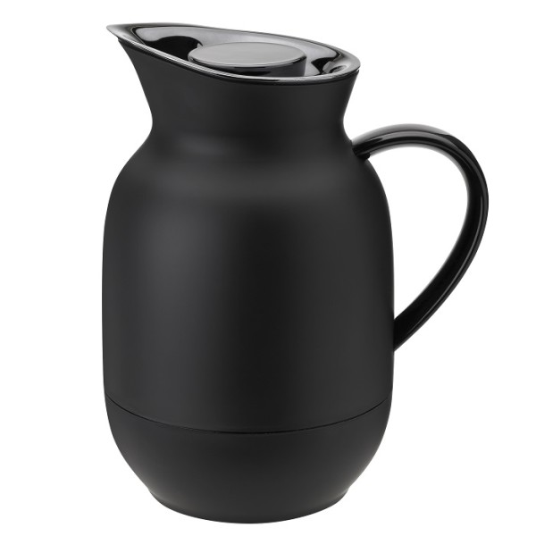 Stelton Amphora 221-1 Isolierkanne, Kaffee 1 l. soft black