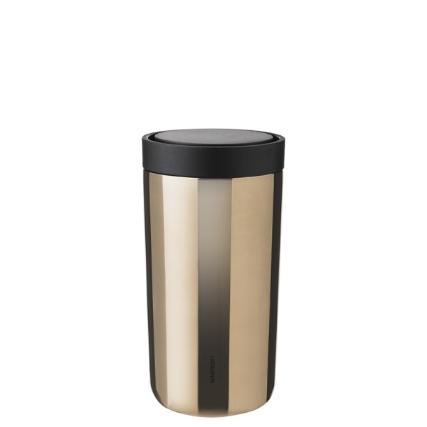 Stelton To Go Click 675-41 Thermobecher 0.2 l. dark gold