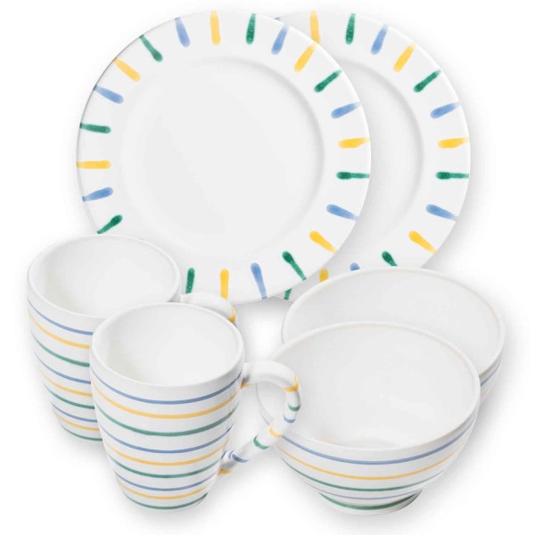 Gmundner Buntgeflammt 0103HUGO06SET Hüttenfrühstück für 2 Gourmet