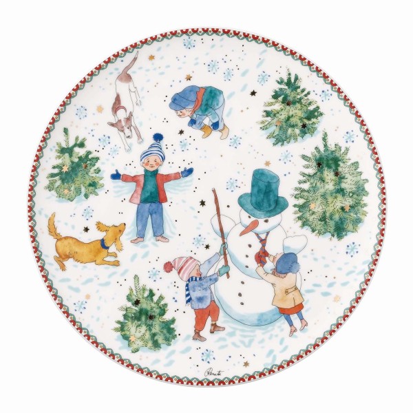 Hutschenreuther Sammelkollektion 25 Weihnachtsspiele Teller 22cm