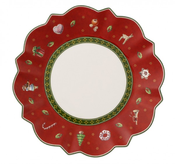 Villeroy &amp; Boch Toy`s Delight 1485852660 Brotteller rot 17 cm