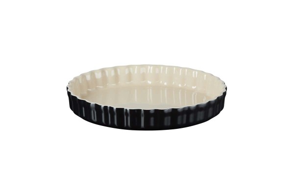 Le Creuset Poterie 71120281400001 Tarte-Form 28cm - Schwarz