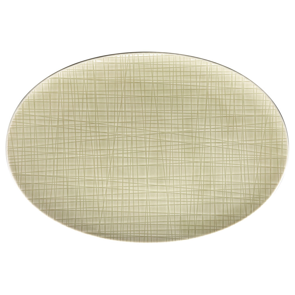 Rosenthal Studio Line Mesh Colours - Ciotola Ovale 15x11 Cm Crema - Porcellana Pregiata, Lavabile In Lavastoviglie E Microonde