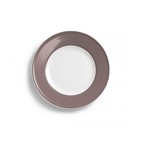 Dibbern Solid Color 2002100049 Umbra Teller flach 21 cm Fahne