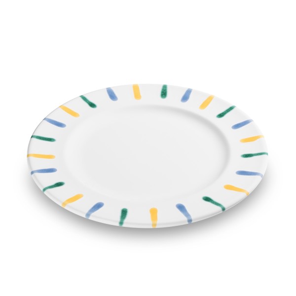Gmundner Buntgeflammt 0103TDGO22 Dessertteller Gourmet (Ø 22cm)