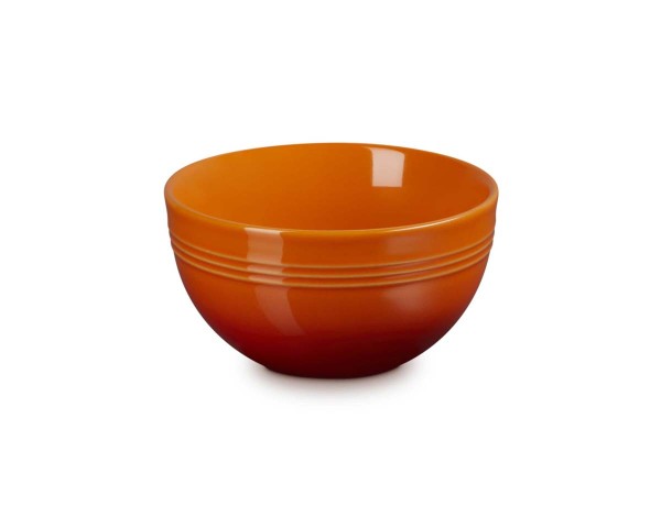Le Creuset Steinzeug 70166350900099 Snackschälchen Coupe 12cm 0,35L - Ofenrot