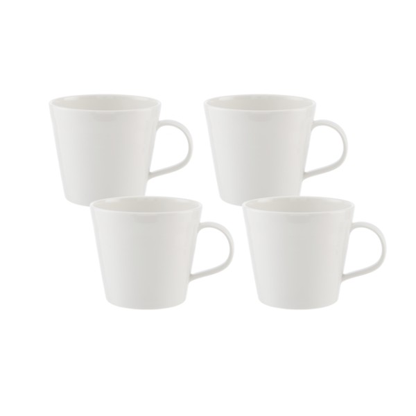 Royal Doulton 1815 Pure Set 4-tlg. Becher mit Henkel 0,40L