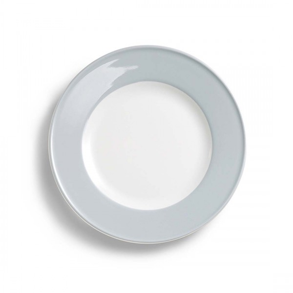 Dibbern Solid Color 2002600050 Lichtgrau Teller flach 26 cm Fahne