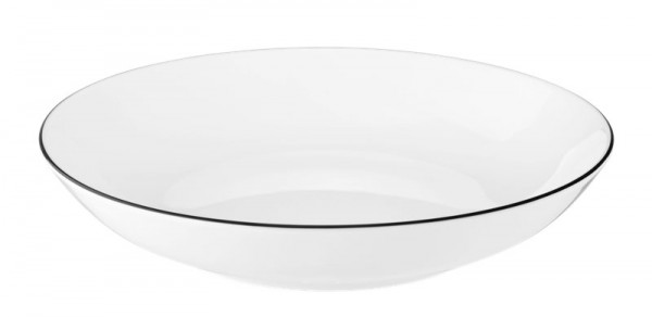 Seltmann Lido Black Line Suppenteller rund 21 cm
