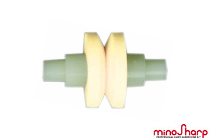 MinoSharp 1424 557 Ersatzrolle gelb / Schleifer 550/GB