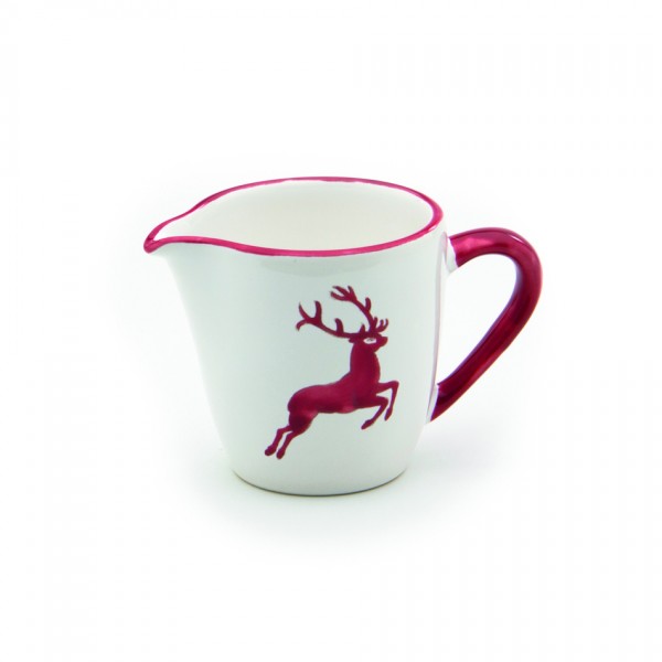 Gmundner Keramik Rubinroter Hirsch Milchgießer Gourmet (GMGO05) 0,2 l