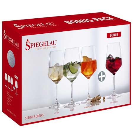 Spiegelau 4670171 Summer Drinks Set 4-tlg.