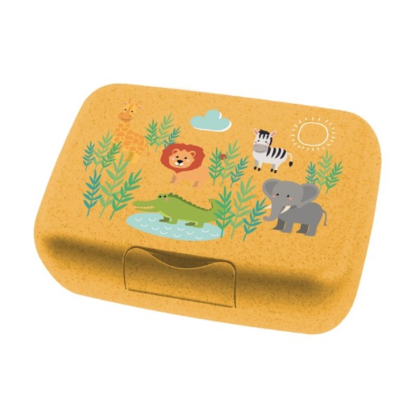 Koziol CANDY L Africa 1424681 Lunchbox mit Trennschale - Organic Yellow