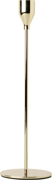 Ihr METAL CANDLE HOLDER goldfarbend KST-14909 Kerzenständer Metall 28 cm
