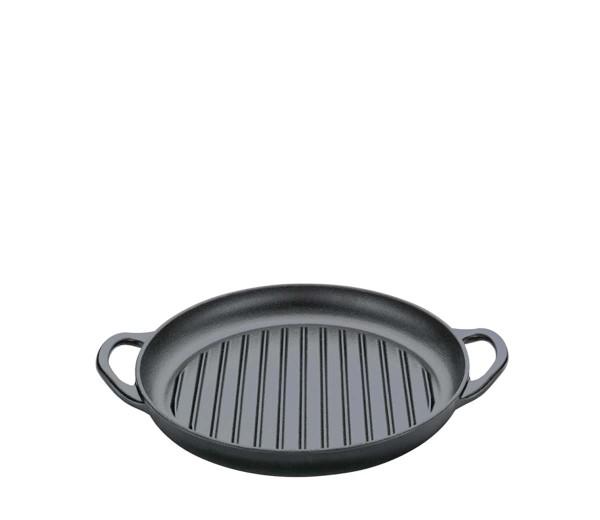 Küchenprofi Provence 0407901030 Grillpfanne + 2 Griffen 30cm - Schwarz