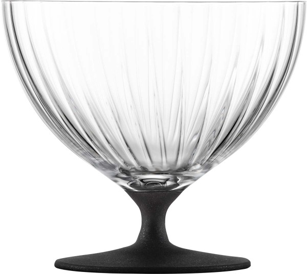 Eisch 180141 Dessertschale auf Fuß 531/100 Schwarz - 2 Stk.