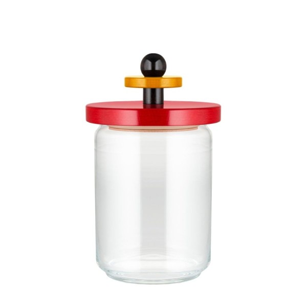 Alessi 100 Values Collection ES16/100 Küchendose 1L - rot