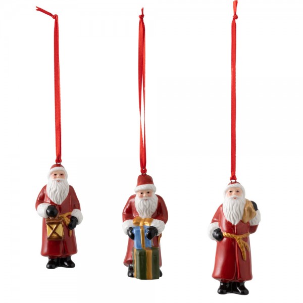 Nostalgic Ornaments Santa Claus 3-tlg. (6687) 8 x 3,5