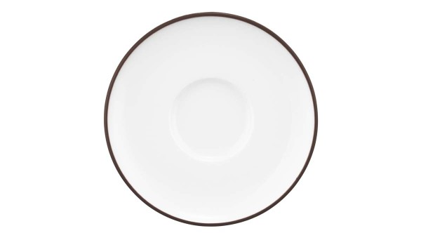 Seltmann Sento Home Pure Lines Chocolate Brown Espressountertasse 12 cm