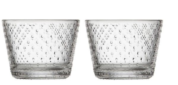 Iittala Tundra 1066202 Glas 0,16l - Klar 2stk