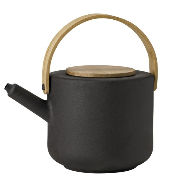 Stelton Theo x-630 Teekanne 1.25 l. black