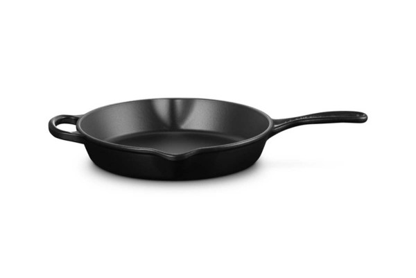 Le Creuset Gusseisen - Signature 20187260000422 Brat- und Servierpfanne hoch 26cm 2L - Schwarz Matt