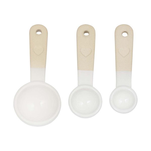 Mason Cash Rustic Charm Herz 2002.287 Messlöffel 3er-Set