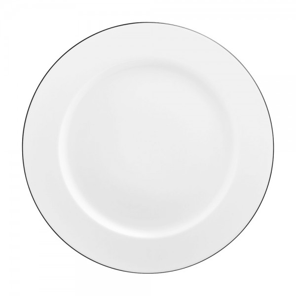Fürstenberg Wagenfeld, schwarze Linie Platzteller 31 cm