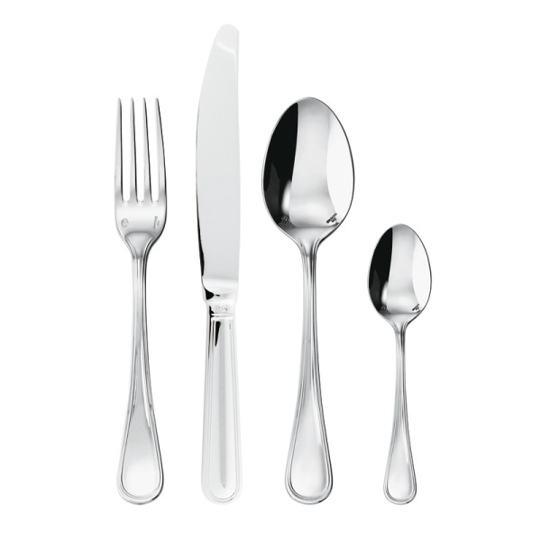Sambonet Contour Edelstahl 18/10 52501-82 Besteck 24tlg. - Hohlheft Orfevre