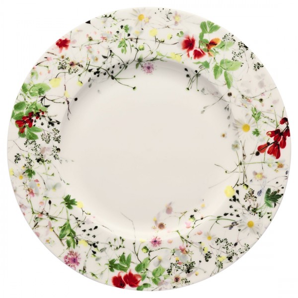 Rosenthal Brillance Fleurs Sauvages Frühstücksteller 23 cm Fahne