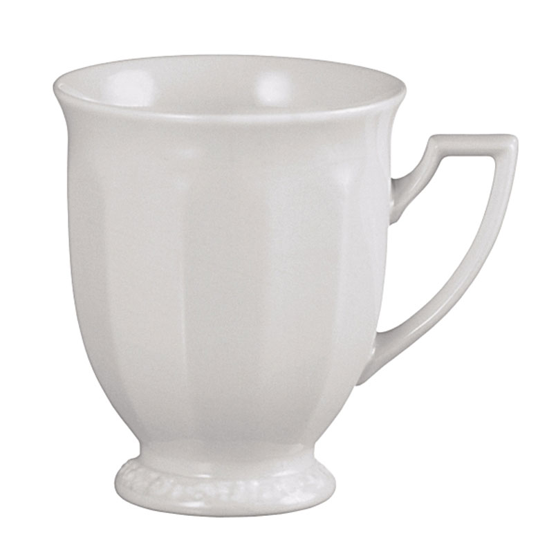 Rosenthal Maria weiß Becher mit Henkel 0,3l | Schäfer