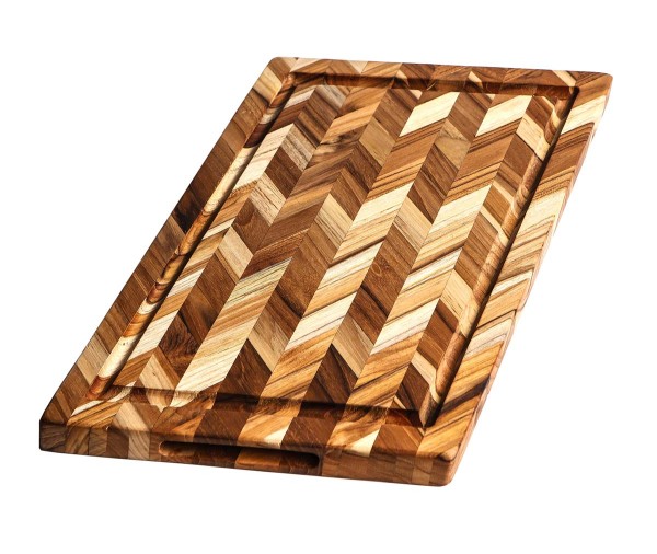 TeakHaus Herringbone TH325 Schneidebrett - L