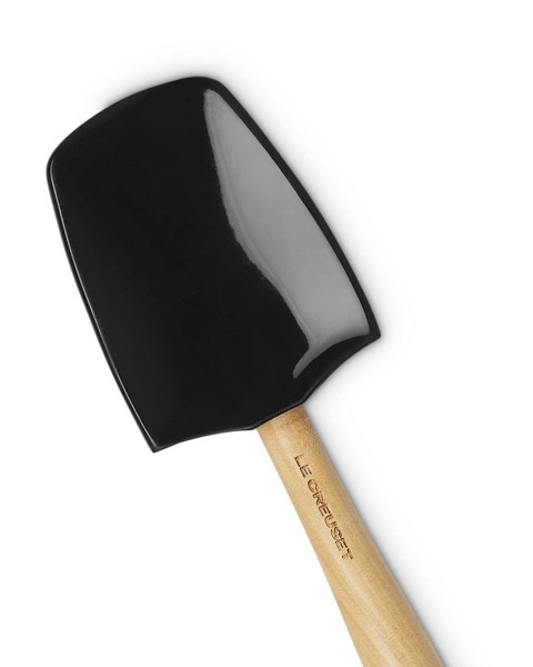 Le Creuset Silikon 42104281400000 Kochlöffel groß Craft - Schwarz Glänzend