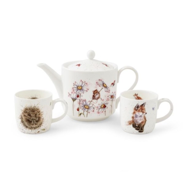 Royal Worcester Wrendale Designs WN4390-XG Tea for Two Set