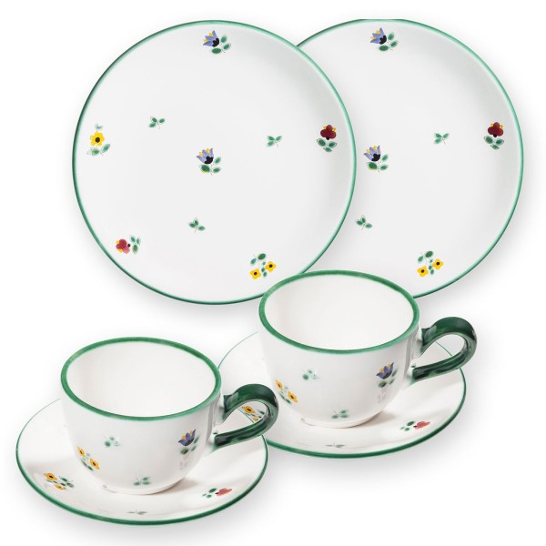 Gmundner Streublumen 0321STSC06SET Frühstück für 2 Cup