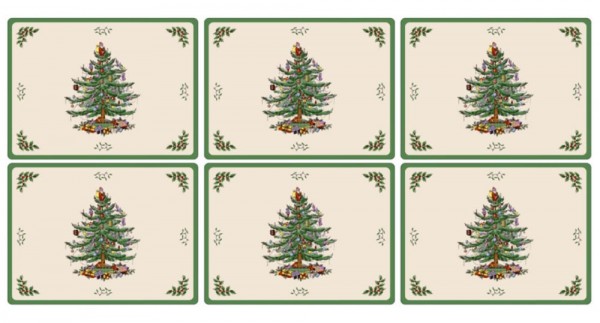 Spode Christmas Tree 4er-Set Platzset klein