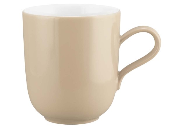 Seltmann Liberty Pure Colors Dusty Beige Becher mit Henkel 0,40 l
