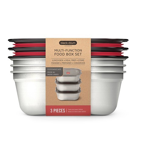 Black+Blum FBSS-BX-PACK3 Multifunktions Box Set 3-tlg. Klein - 650 ml