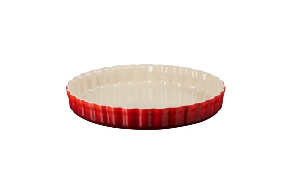 Le Creuset Poterie 71120280600001 Tarte-Form 28cm - Kirschrot