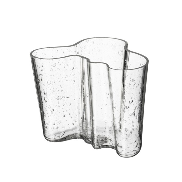 Iittala Aalto 1084771 Vase 12cm Blasenglas - Klar