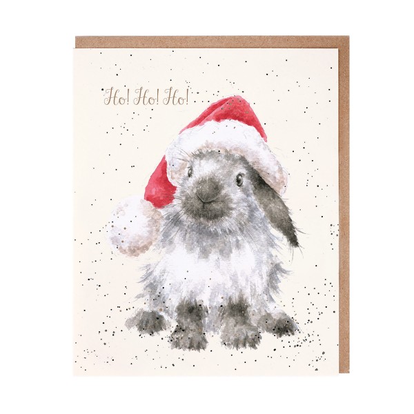Wrendale Karten JX066 Ho,Ho,Ho