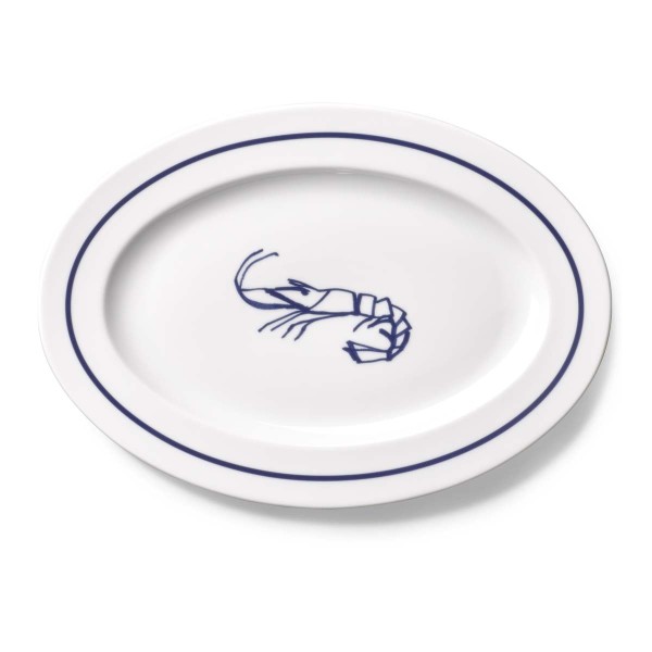 Dibbern Brasserie 2022130000 Platte oval 33 cm