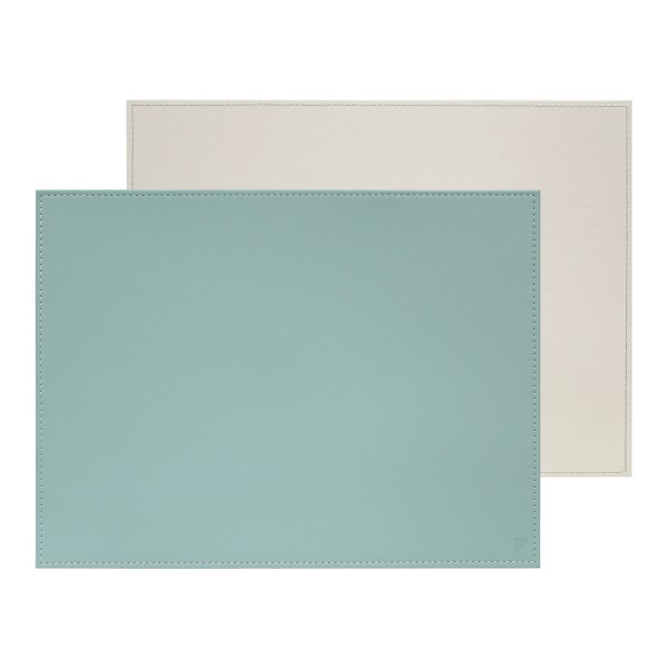 FREEFORM Platzset FFPM1800 DUO - rechteckig - Mint/Elfenbein