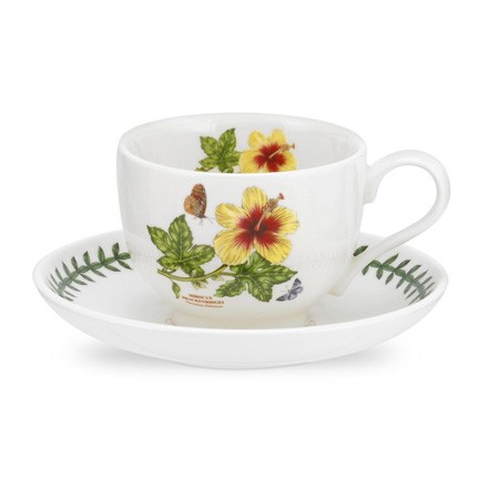 Portmeirion Exotic Botanic Garden Teetasse mit Unterer EGHH03107S (hawaiian hibiscus) 0,2l