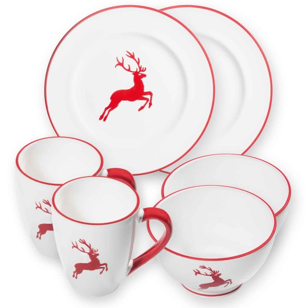 Gmundner Rubinroter Hirsch 0318HUGO06SET Hüttenfrühstück für 2 Gourmet