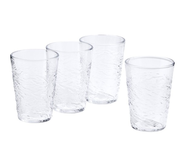 Royal Doulton Pacific Glas 1078689 4er Set Hiball 500ml - Klar