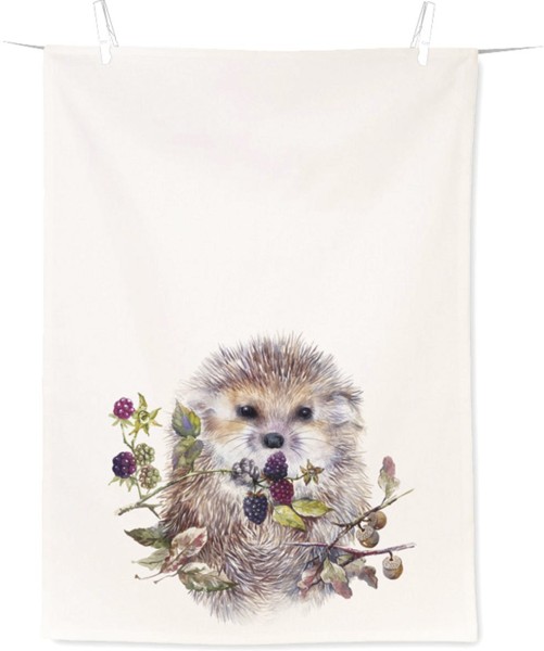Ihr FOREST HEDGEHOG cream T1082160 Geschirrtuch (100% Baumwolle) 50 x 70 cm