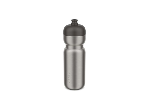 Mepal Active - Pull 103009041800 Edelstahl-Trinkflasche 800ml - Graphite Black
