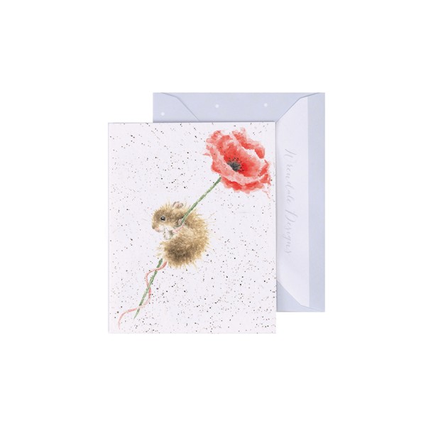 Wrendale Mini-Karten GE015 Poppy