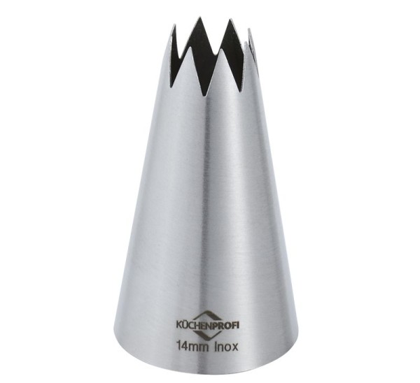 Küchenprofi Bake 0805482814 Sterntülle 14 mm